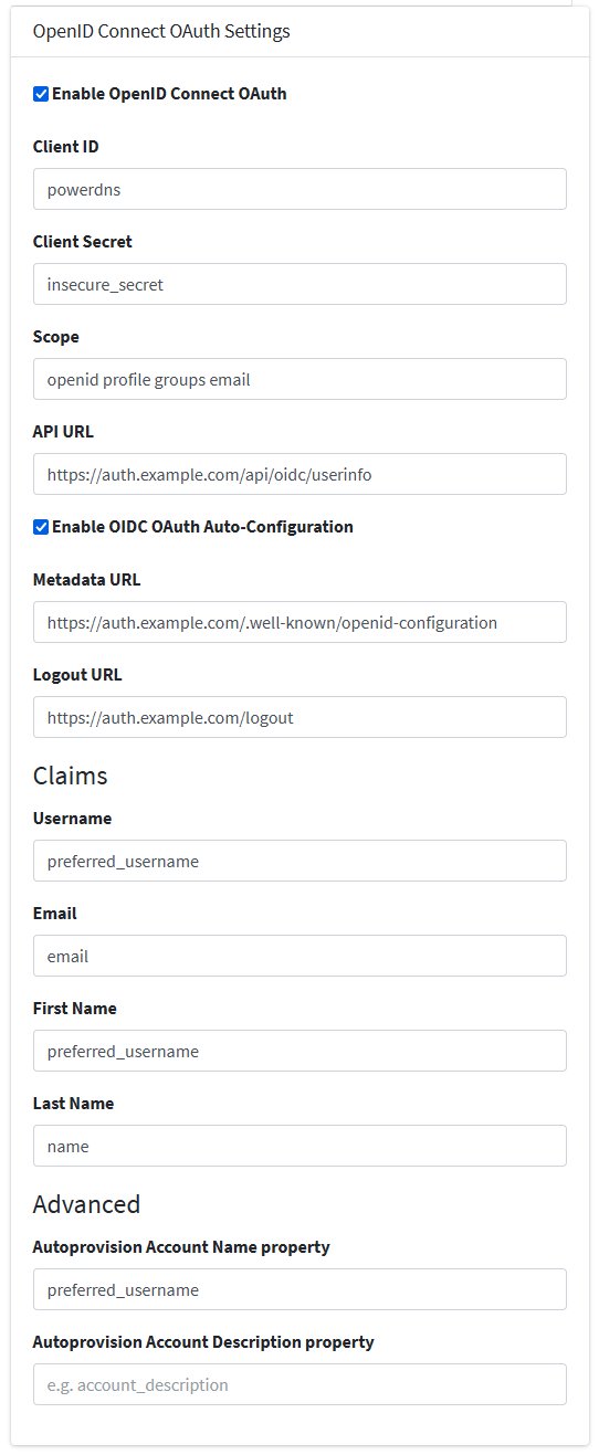 PowerDNS Admin